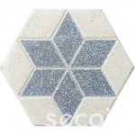 Multi-colour Terrazzo tile OD2-HX3